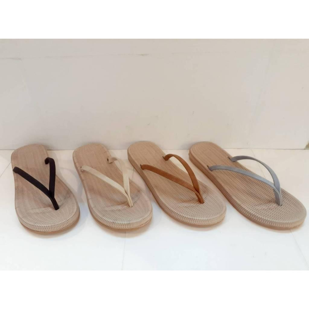 [kikishoes]韓版渡假風百搭人字夾腳藤編底拖鞋 百搭夾腳鞋-細節圖2