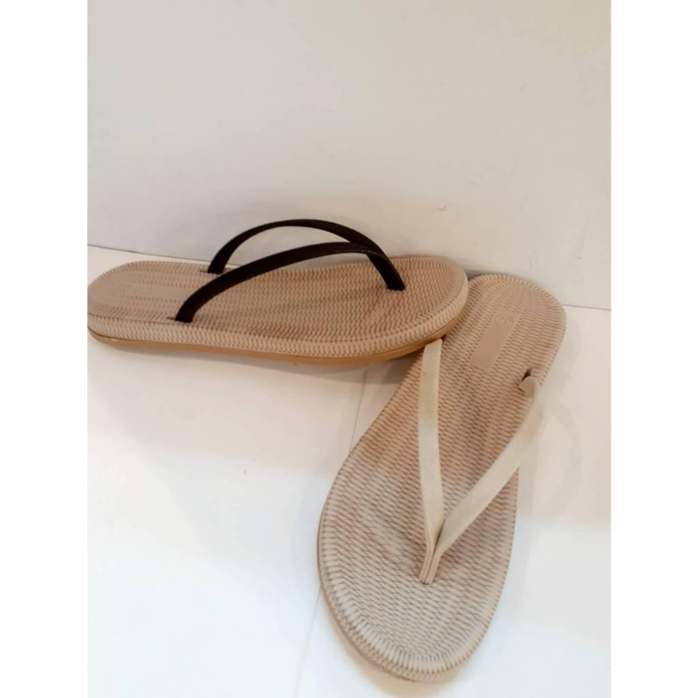 [kikishoes]韓版渡假風百搭人字夾腳藤編底拖鞋 百搭夾腳鞋-細節圖8