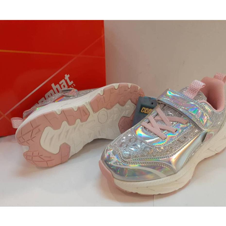 [kikishoes]女童運動鞋-閃亮亮超可愛透氣運動鞋-銀色輕量運鞋-細節圖3