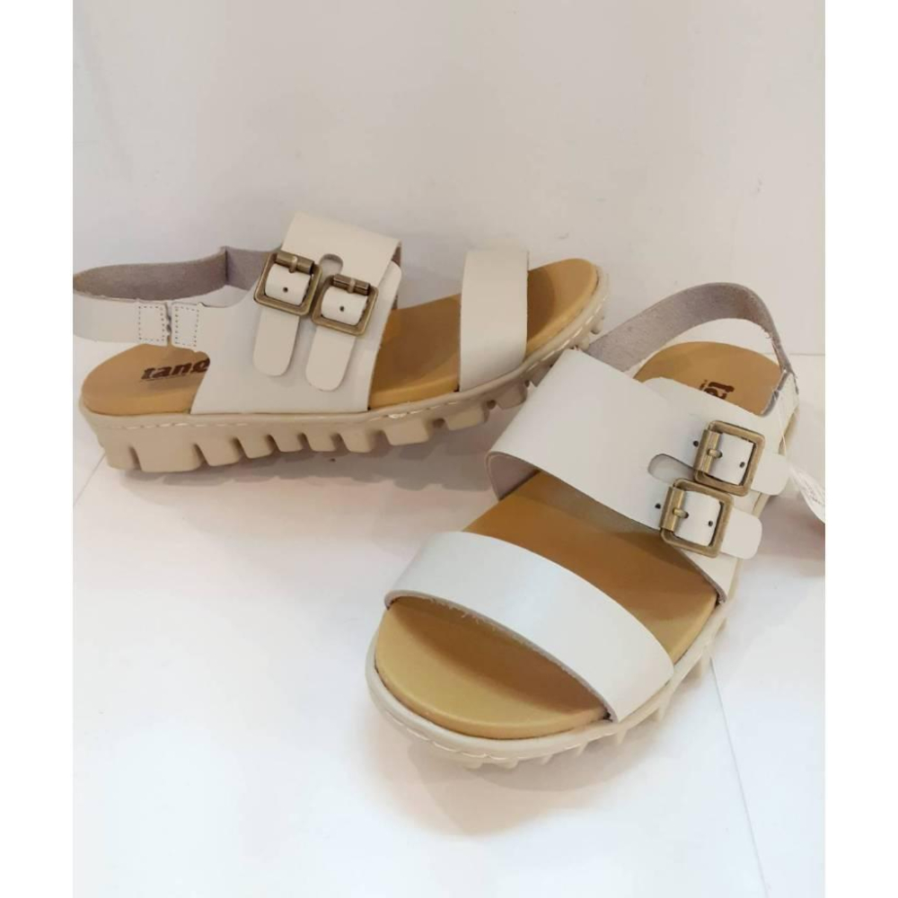 [kikishoes] tango 專櫃款 牛皮手工涼鞋 氣墊柔軟涼鞋 止滑 緩震 台灣製 可以調整腳背寬度涼鞋民族風格-細節圖9