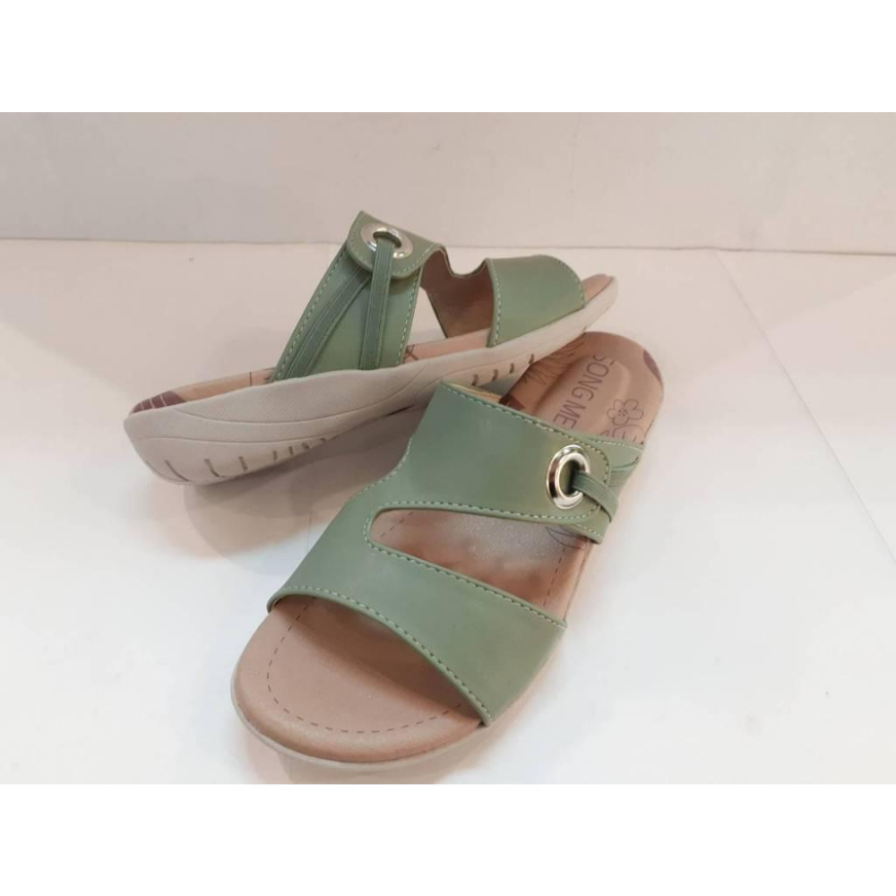 [kikishoes]新款厚底輕便舒適Q軟一字拖鞋👀女拖鞋😍女涼鞋🎉台灣製拖鞋體面大方-細節圖4