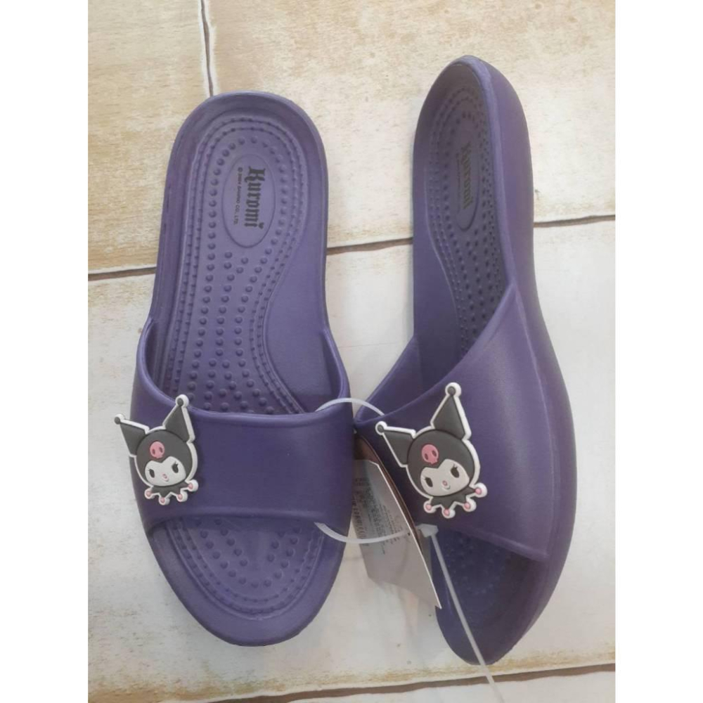 [kikishoes]Sanrio 三麗鷗 酷洛米防水拖鞋一體成形 親子鞋 台灣發貨-細節圖3