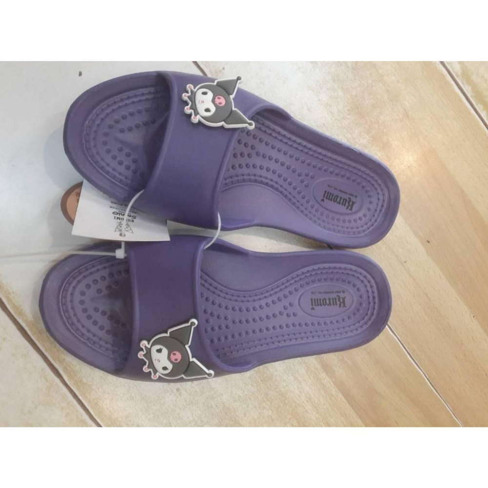 [kikishoes]Sanrio 三麗鷗 酷洛米防水拖鞋一體成形 親子鞋 台灣發貨-細節圖5
