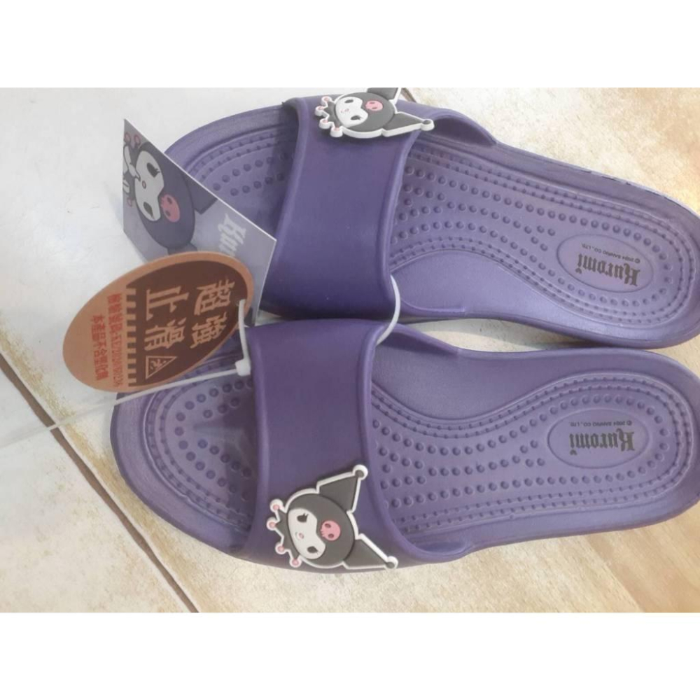 [kikishoes]Sanrio 三麗鷗 酷洛米防水拖鞋一體成形 親子鞋 台灣發貨-細節圖7