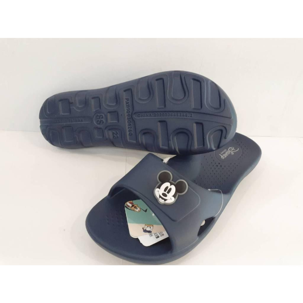 [kikishoes]免費領取現金折價卷😍迪士尼防水拖鞋防滑拖鞋台灣製造拖鞋米妮維尼一體成型厚度約3公分情侶拖鞋親子鞋-細節圖5