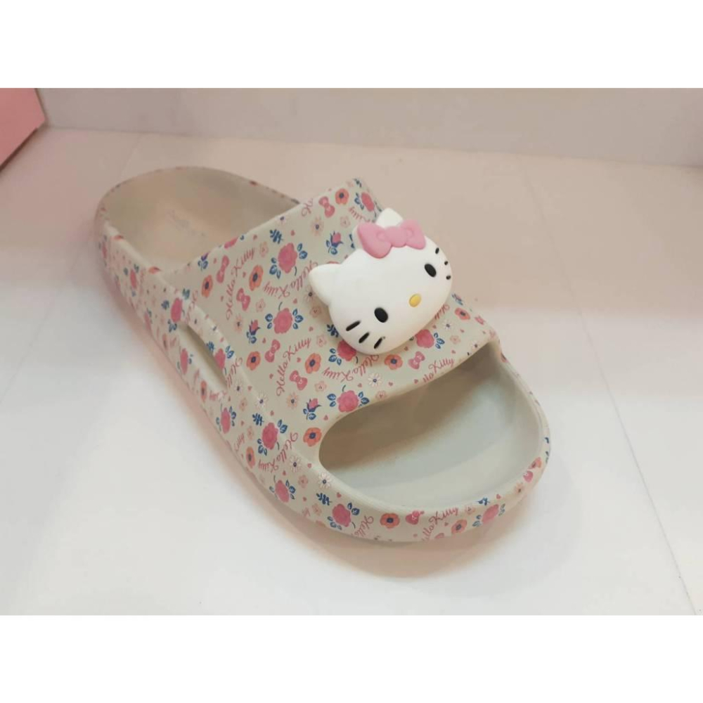[kikishoes]三麗鷗家族 Kuromi ❤酷洛米🎉美樂蒂😘KITTY防水拖鞋親子拖鞋Q軟拖鞋❤台灣出貨🎉正版授權-細節圖3