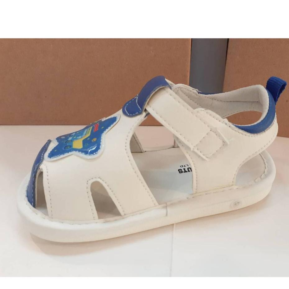 [kikishoes]卡車涼鞋👀護指涼鞋車車圖案嗶嗶鞋免運學步鞋止滑車車涼鞋-細節圖3