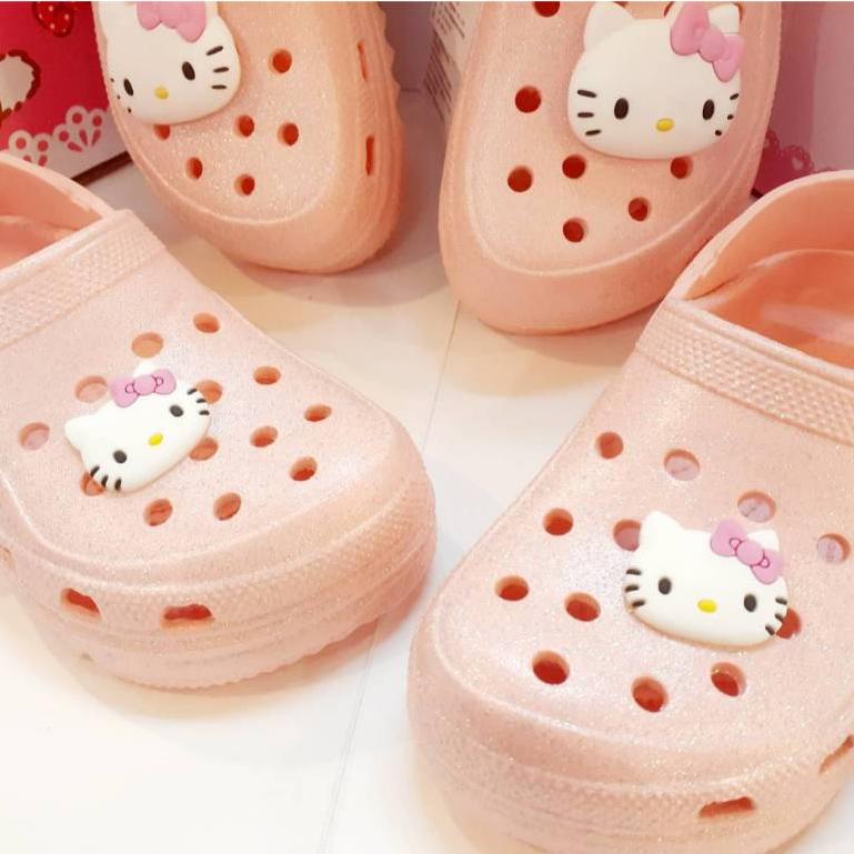 [kikishoes]三麗鷗正版授權HELLO KITTY布希鞋兒童防水拖鞋親子鞋女童拖鞋女童涼鞋親子鞋17.36現貨-細節圖6