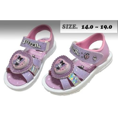 [kikishoes] Kuromi   酷洛米涼鞋🎉電燈涼鞋❤台灣製🎶女童涼鞋❤正版授權台灣製-細節圖3