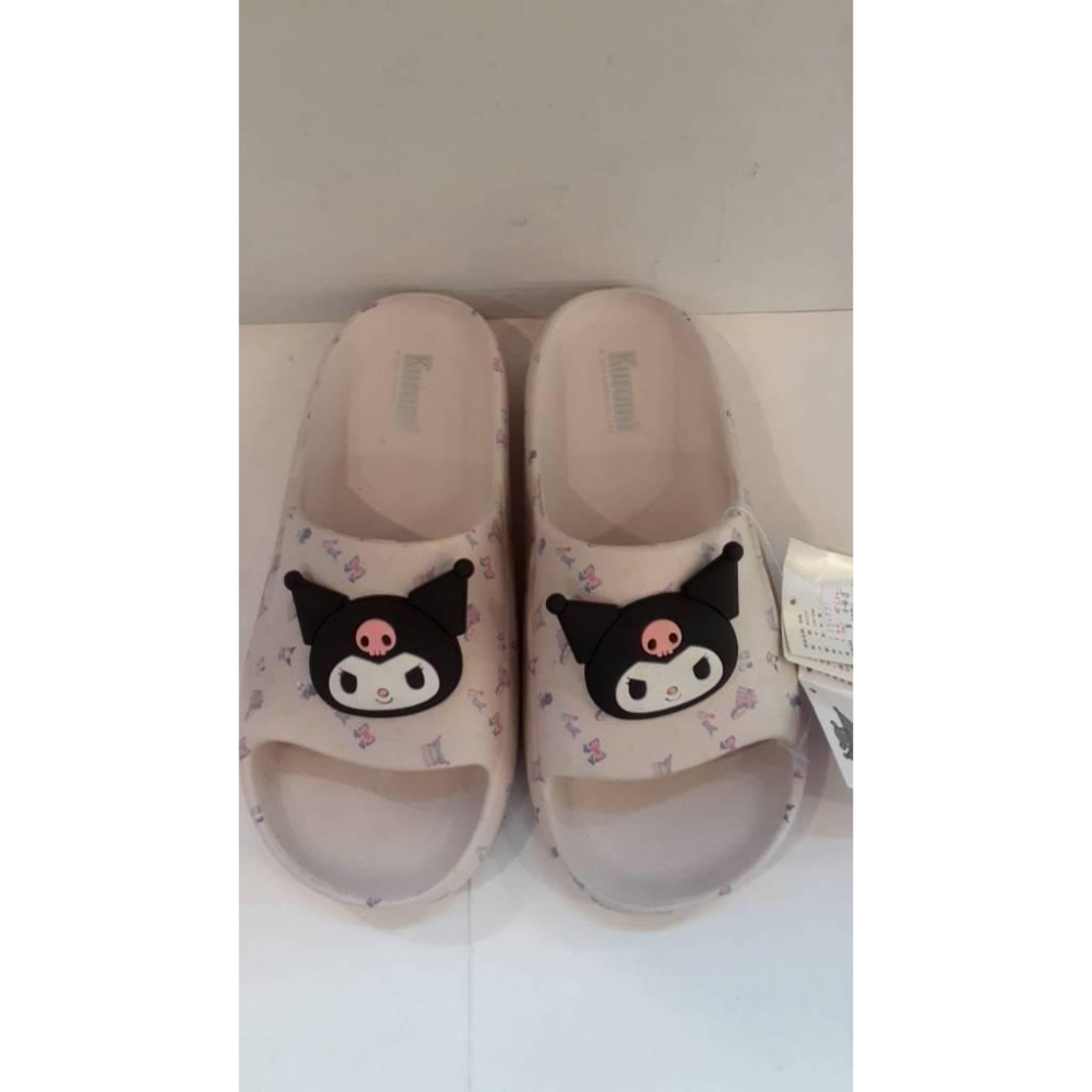 [kikishoes] Kuromi 酷洛米❤拖鞋卡通拖鞋兒童拖鞋三麗鷗家族防水拖鞋親子鞋正版授權女童拖鞋-細節圖8