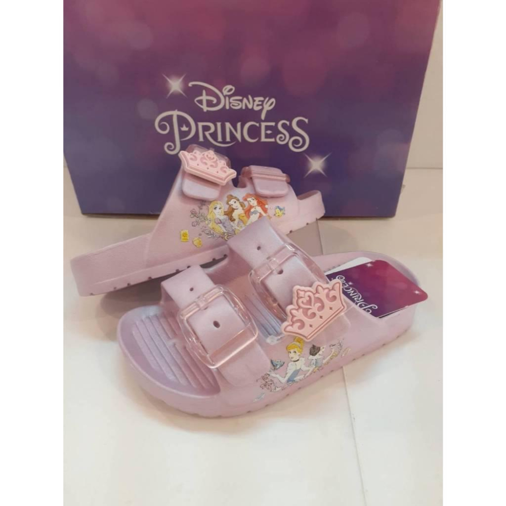 [kikishoes]😍迪士尼公主防水拖鞋超軟Q拖鞋防水拖鞋輕量台灣製厚底防水鞋鞋底深刻紋加強止滑-細節圖3