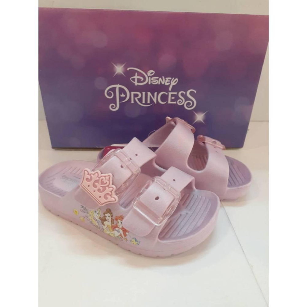 [kikishoes]😍迪士尼公主防水拖鞋超軟Q拖鞋防水拖鞋輕量台灣製厚底防水鞋鞋底深刻紋加強止滑-細節圖4