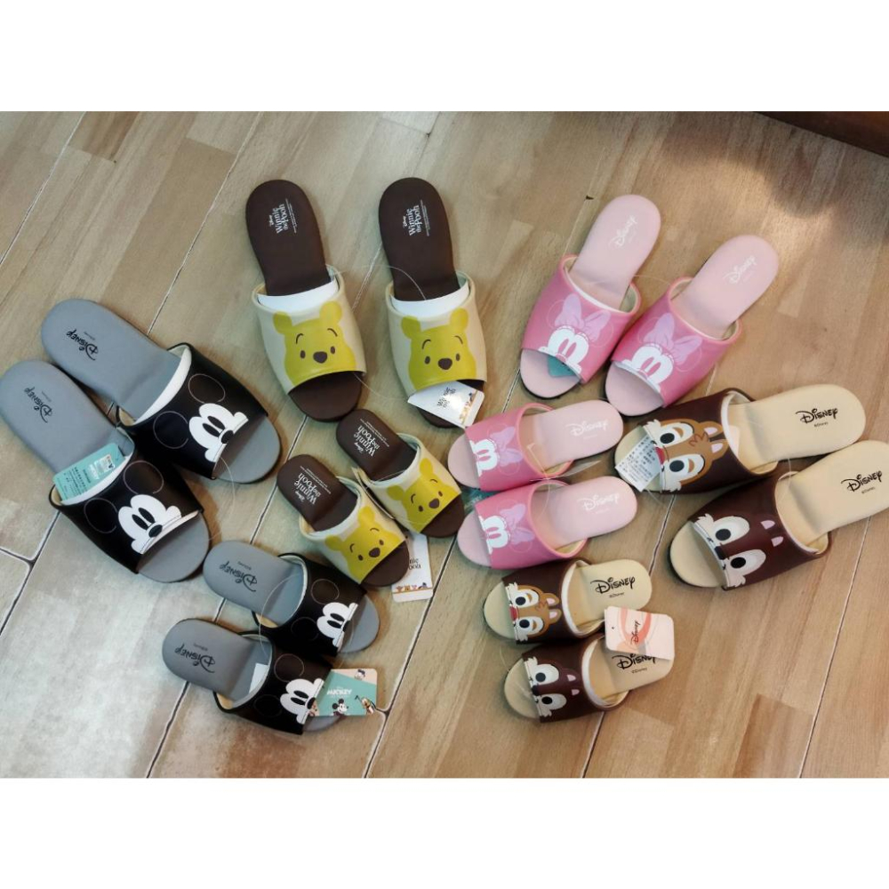 [kikishoes]迪士尼 米奇小熊維尼米妮奇奇蒂蒂美人魚閃電麥坤大人兒童室內拖鞋親子拖鞋酷洛米KUROMI現貨天天出-細節圖3
