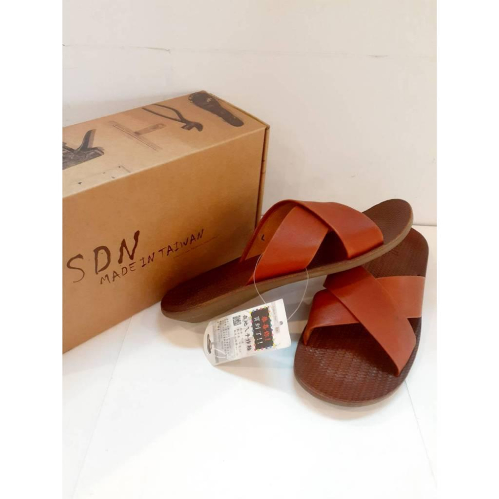 ［kikishoes]台灣自創品牌腳ㄚ子純手工強韌耐穿牛皮底牛皮面拖鞋止滑拖鞋手工鞋穿CP值超高-細節圖3