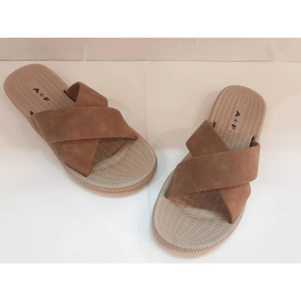 [kikishoes]經典簡單韓風拖鞋百搭輕便拖鞋交叉基本款拖鞋-細節圖2