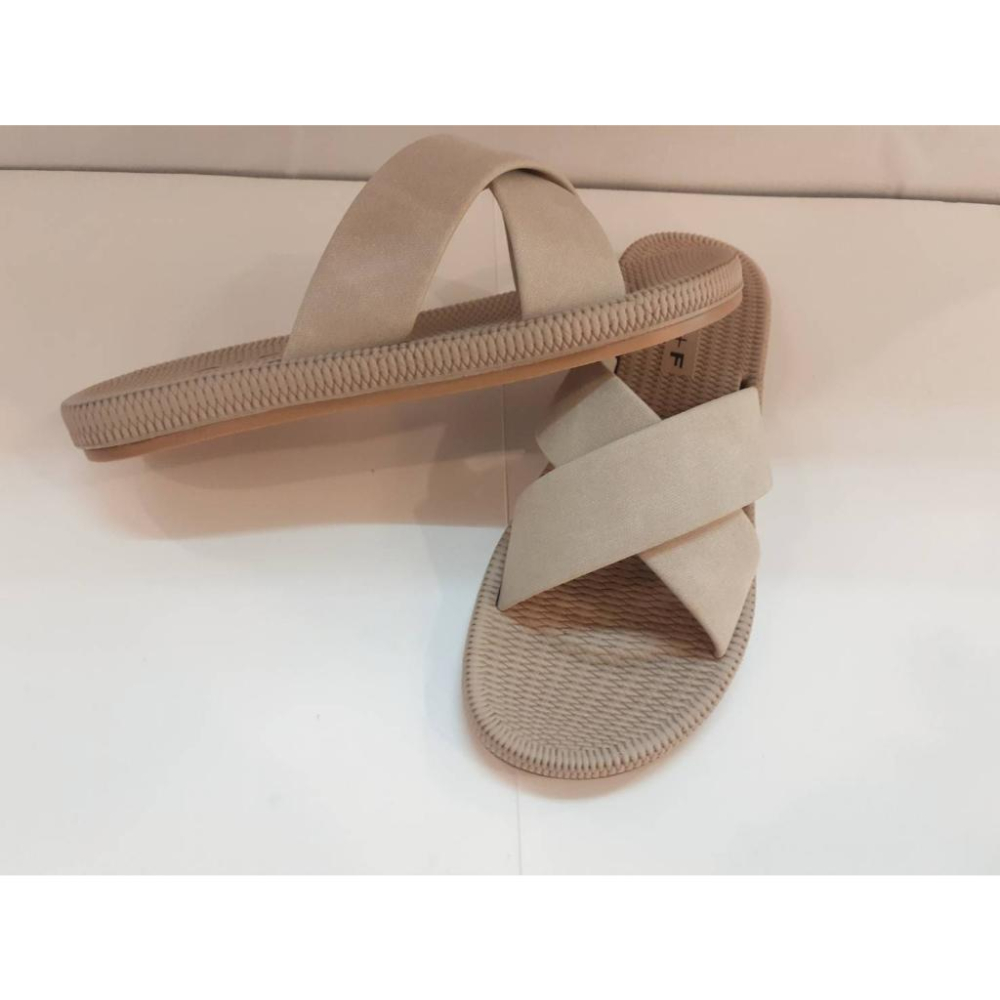 [kikishoes]經典簡單韓風拖鞋百搭輕便拖鞋交叉基本款拖鞋-細節圖5