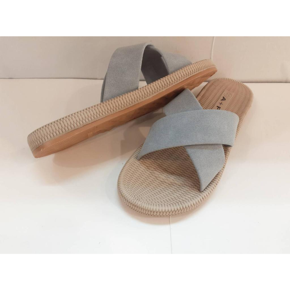 [kikishoes]經典簡單韓風拖鞋百搭輕便拖鞋交叉基本款拖鞋-細節圖6