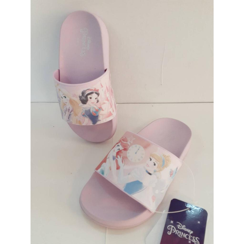 [kikishoes]免費領取現金折價卷😍白雪公主拖鞋迪士尼女童小美人魚仙杜瑞拉白雪公主長髮公主 輕量防水拖鞋台灣製-細節圖2