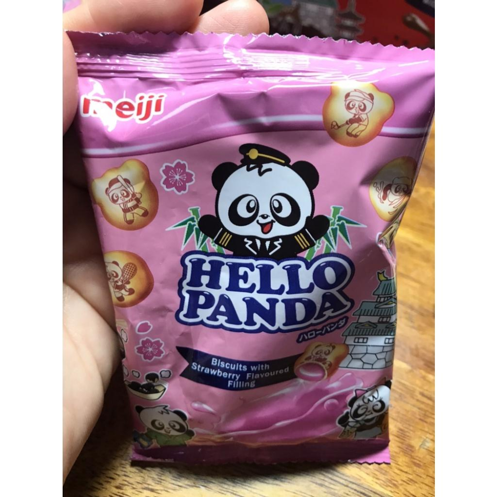 [kikishoes]好市多 明治hellopandn 貓熊夾心餅乾組 35公克-細節圖4
