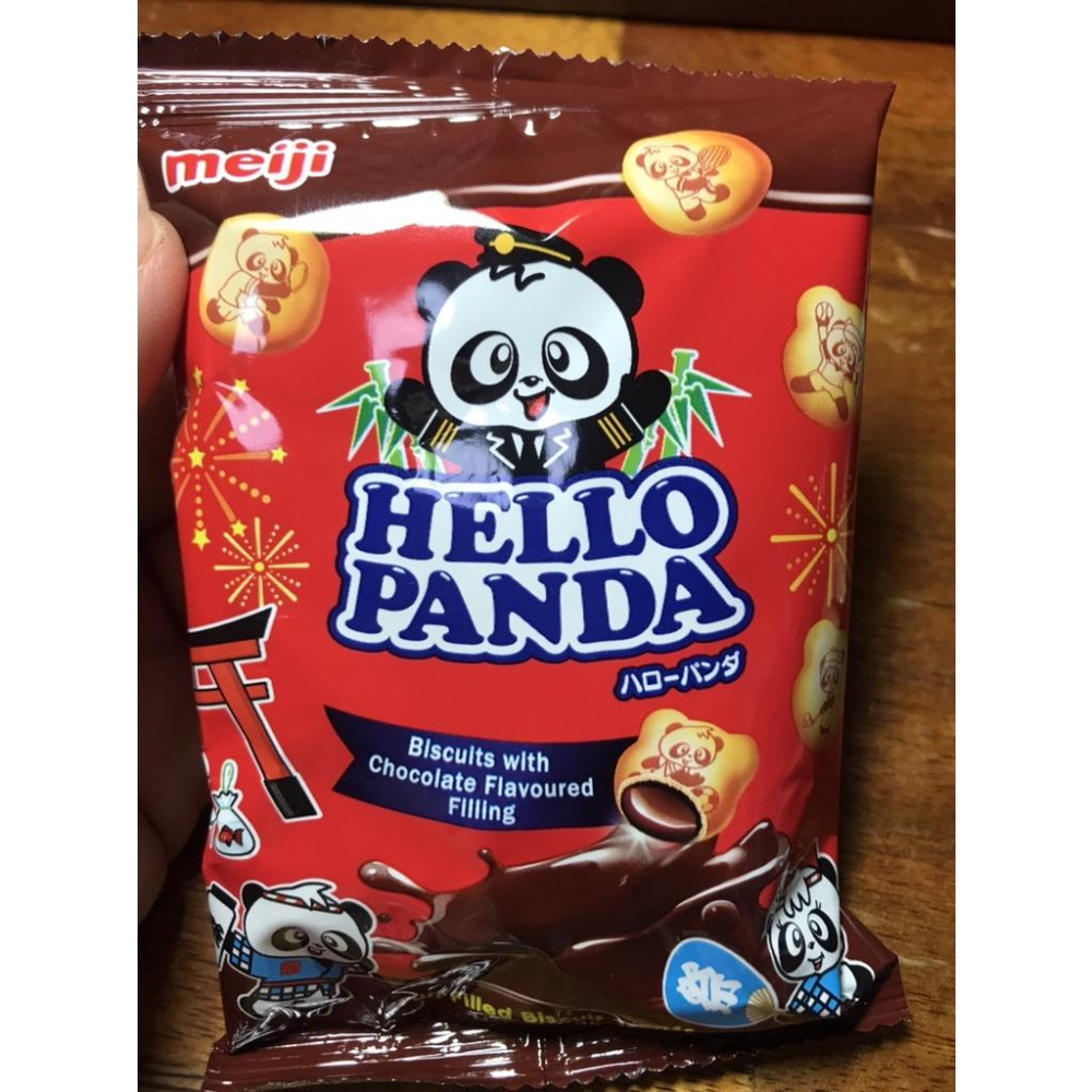 [kikishoes]好市多 明治hellopandn 貓熊夾心餅乾組 35公克-細節圖5