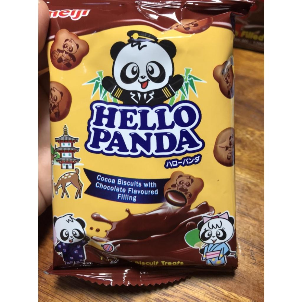 [kikishoes]好市多 明治hellopandn 貓熊夾心餅乾組 35公克-細節圖6