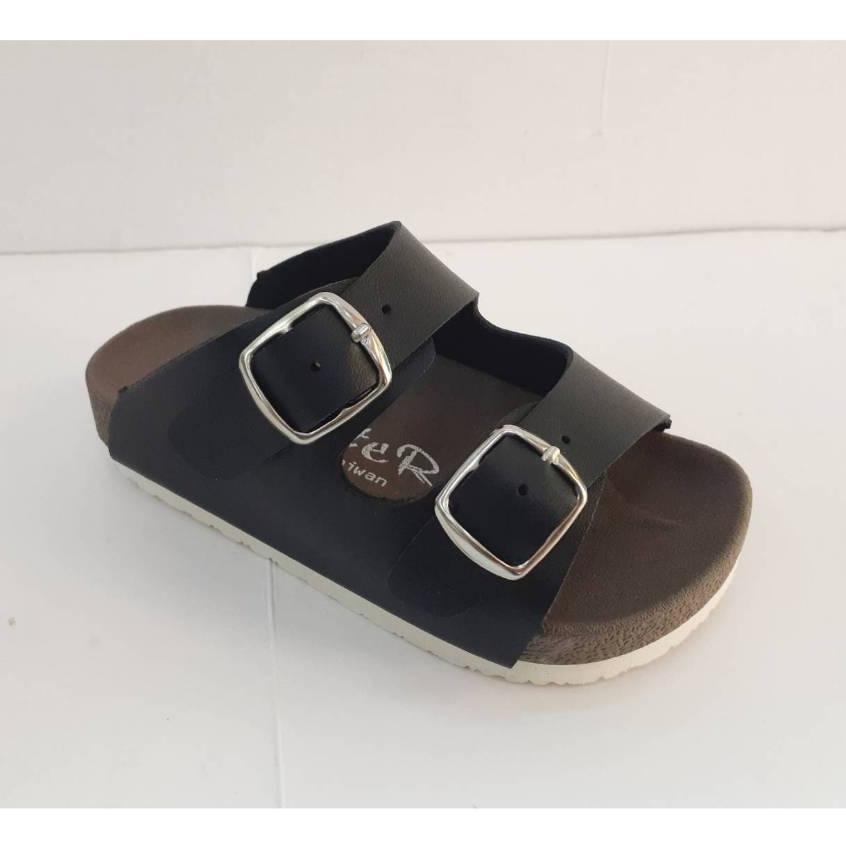 [kikishoes]男女童2桿拖鞋台灣拖鞋可以調整腳背台灣制止滑鞋底-細節圖5