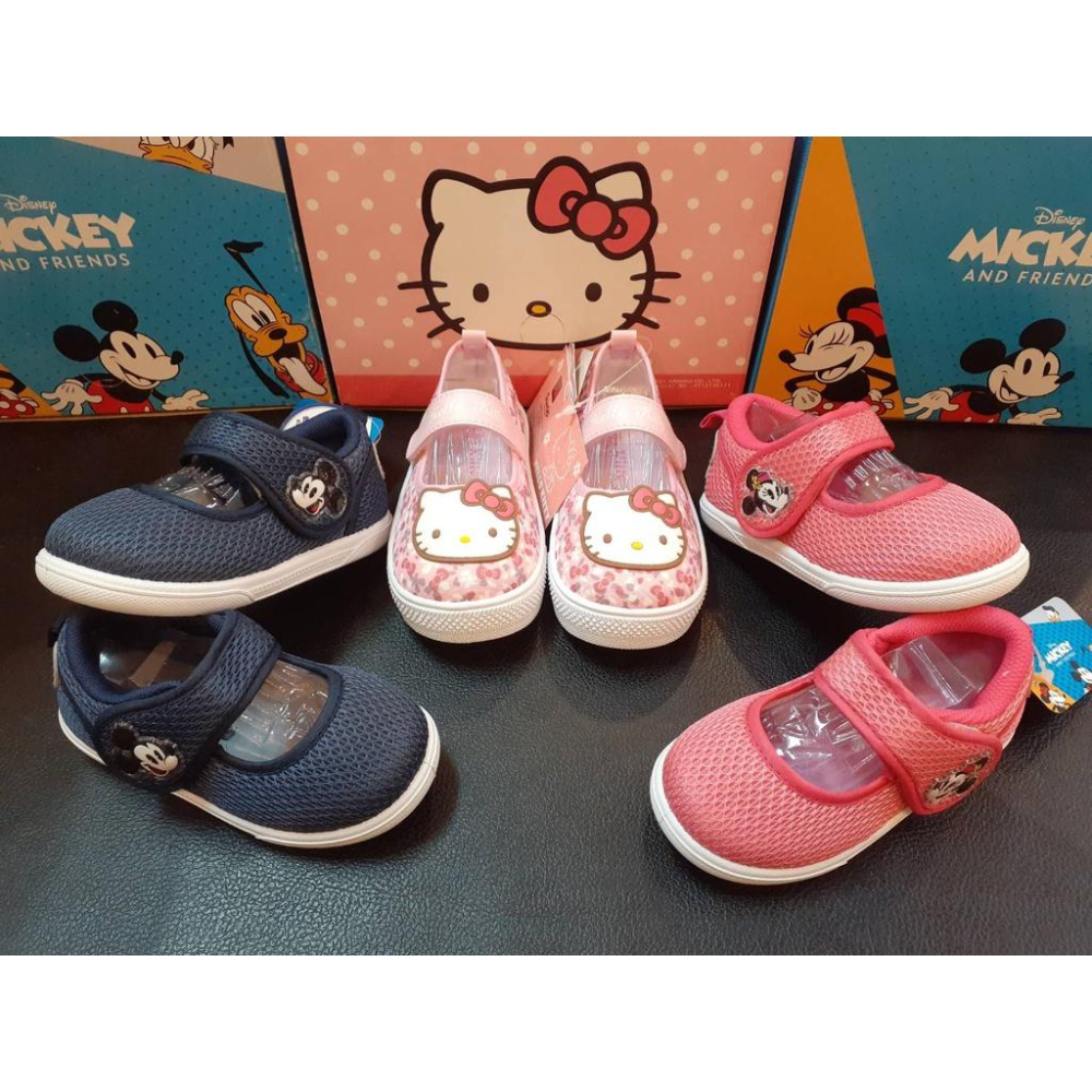 [kikishoes]KUROMI 腳後跟可寫姓名喔！台灣制正版酷洛米透氣幼兒園室內鞋布鞋室外鞋-細節圖7