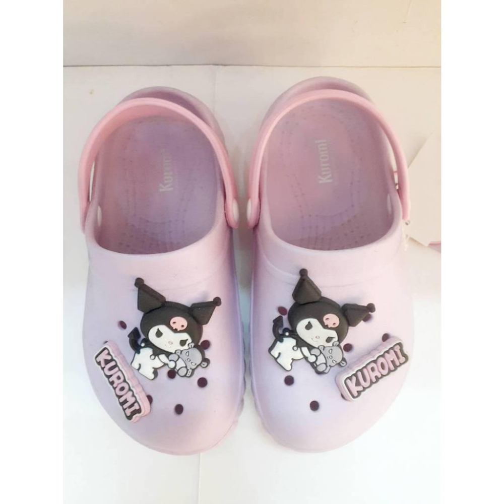 [kikishoes]免費領卷😍迪士尼布希鞋涼鞋米妮米可愛洞洞鞋布希鞋拖鞋台灣製女防水拖鞋2穿皆可😍酷洛米❤KITTY-細節圖8