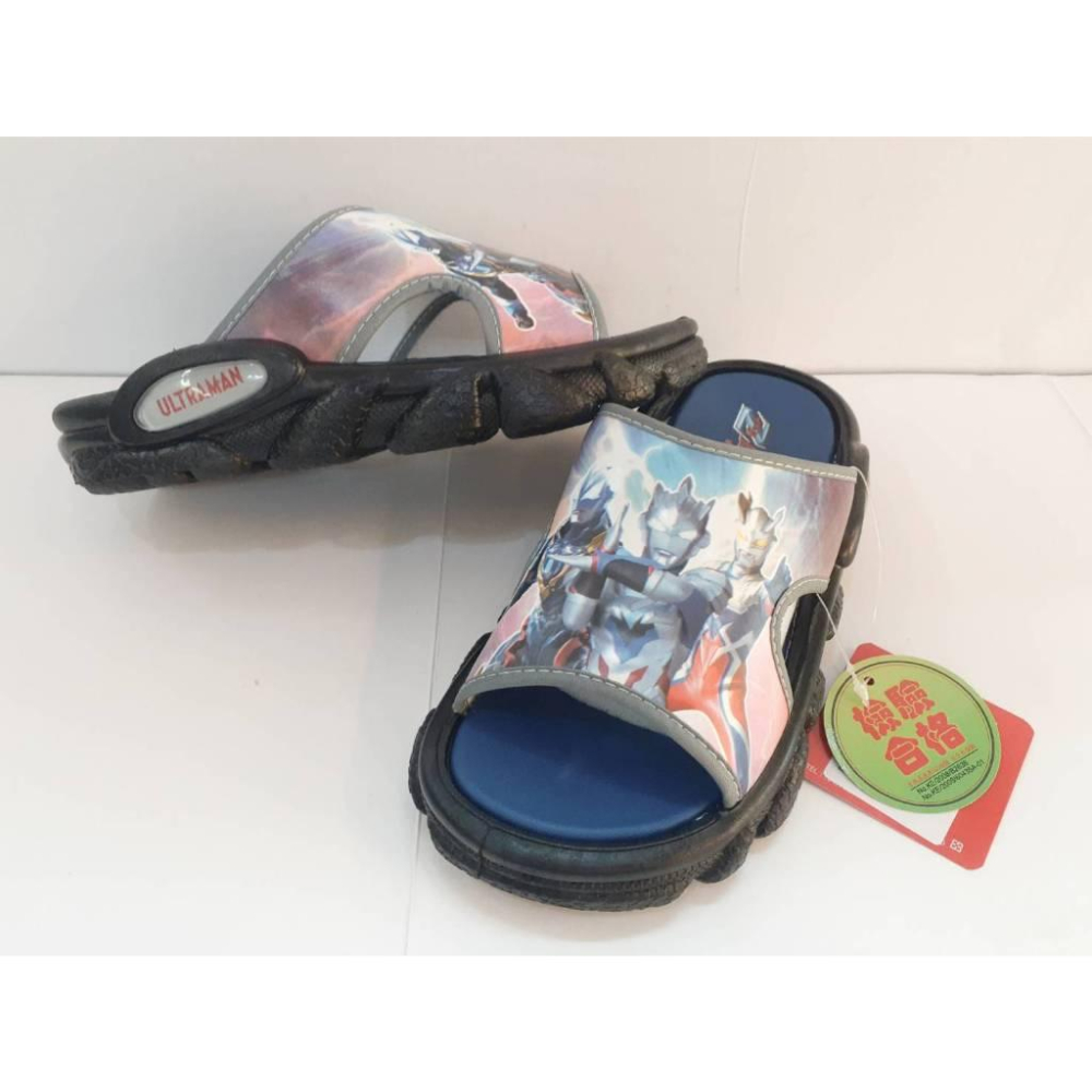 [kikishoes]小男生最愛拖鞋超人拖鞋台灣製涼拖鞋防水拖鞋-細節圖2