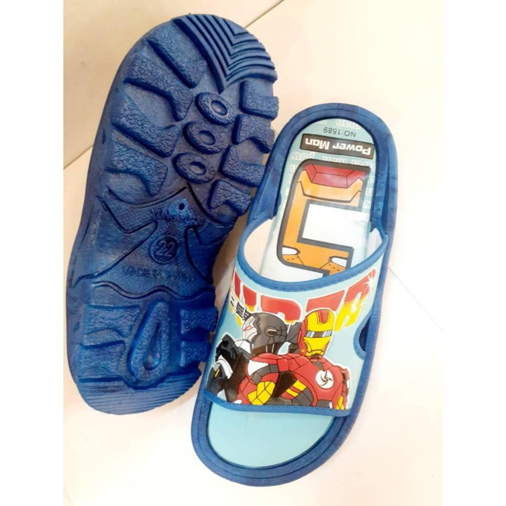 [kikishoes]小男生最愛拖鞋超人拖鞋台灣製涼拖鞋防水拖鞋-細節圖4