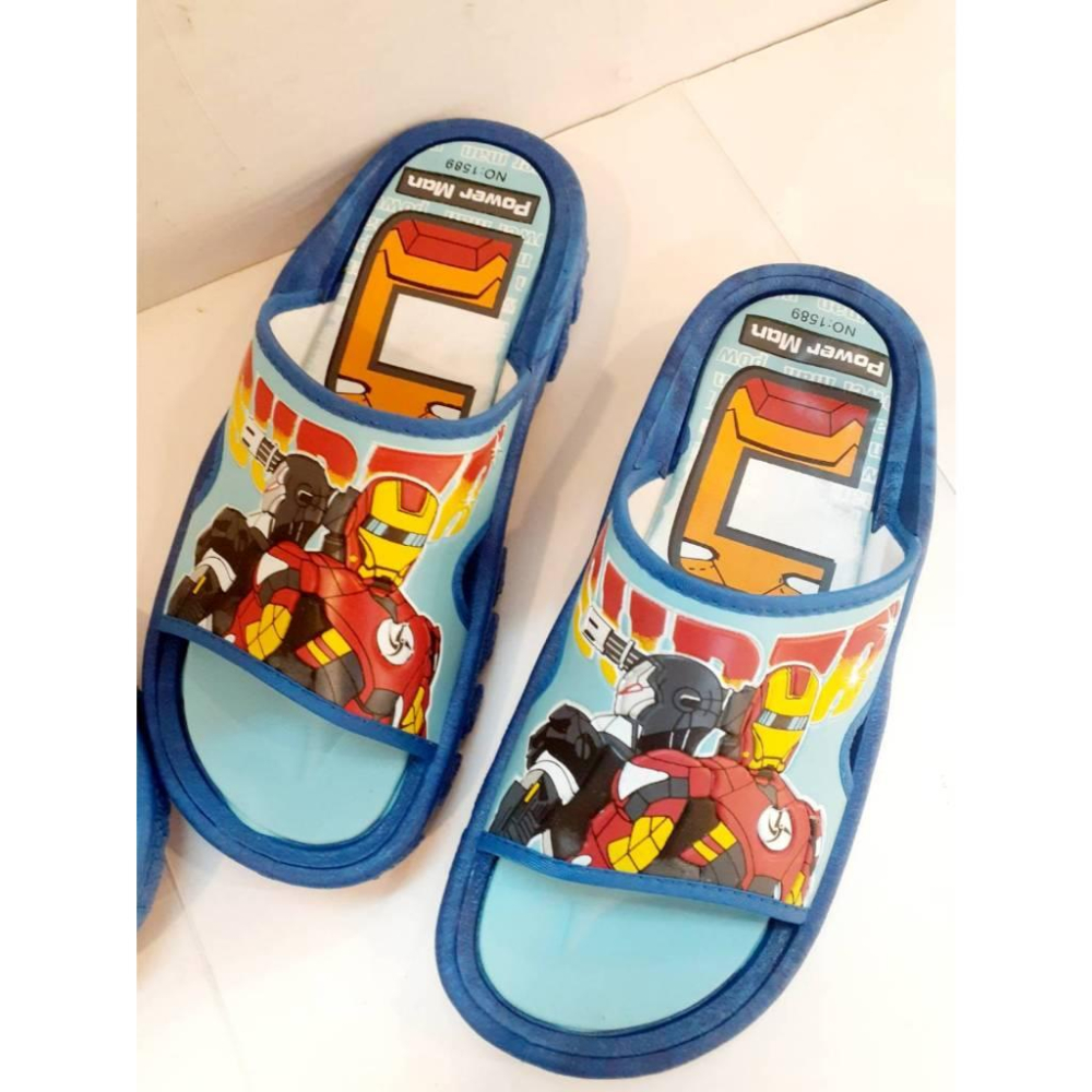 [kikishoes]小男生最愛拖鞋超人拖鞋台灣製涼拖鞋防水拖鞋-細節圖6