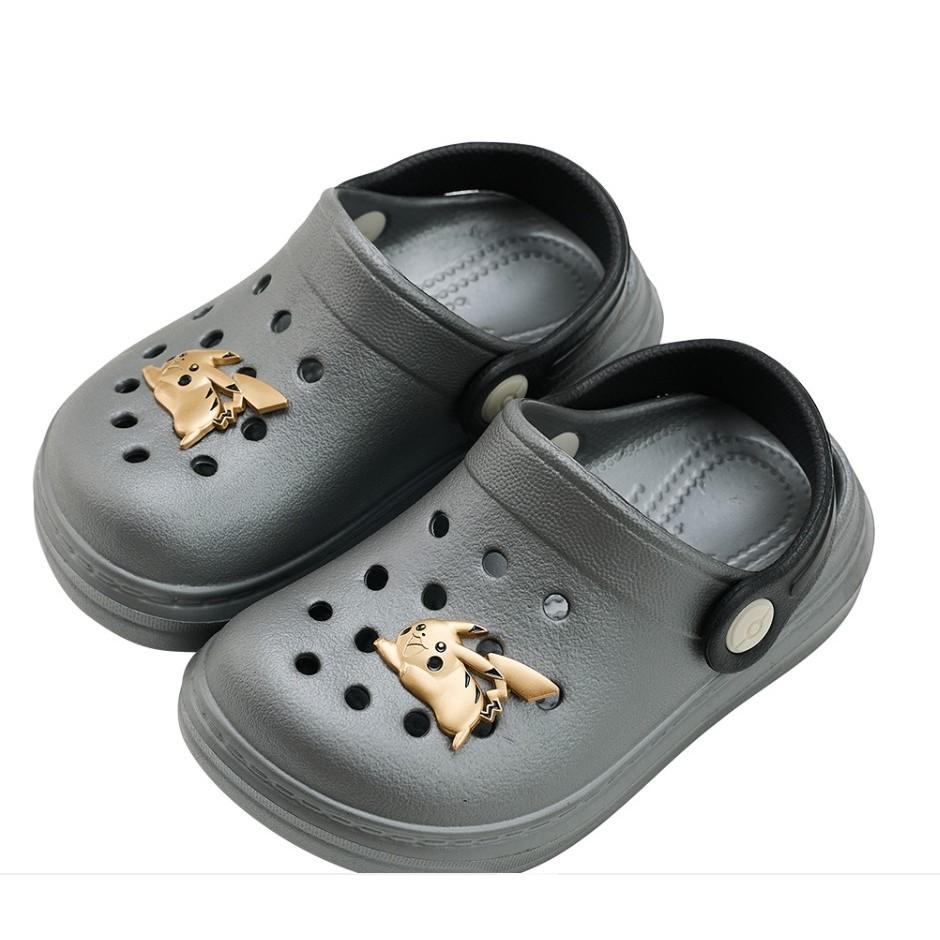 [kikishoes]迪士尼布希鞋可愛洞洞鞋布希鞋涼鞋拖鞋台灣製免運糧拖鞋2穿-細節圖4
