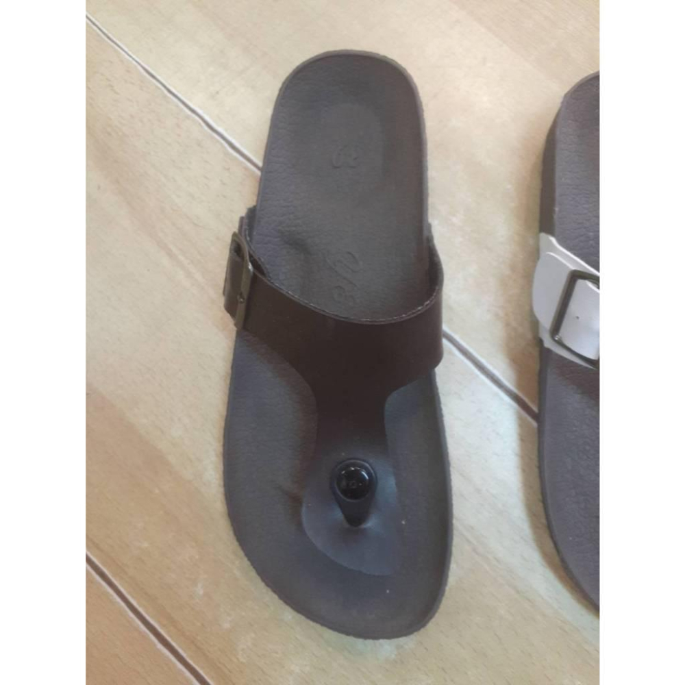 [kikishoes] 白色夾腳拖鞋腳背扣環可調整腳背寬度白色台灣製免運活動-細節圖5