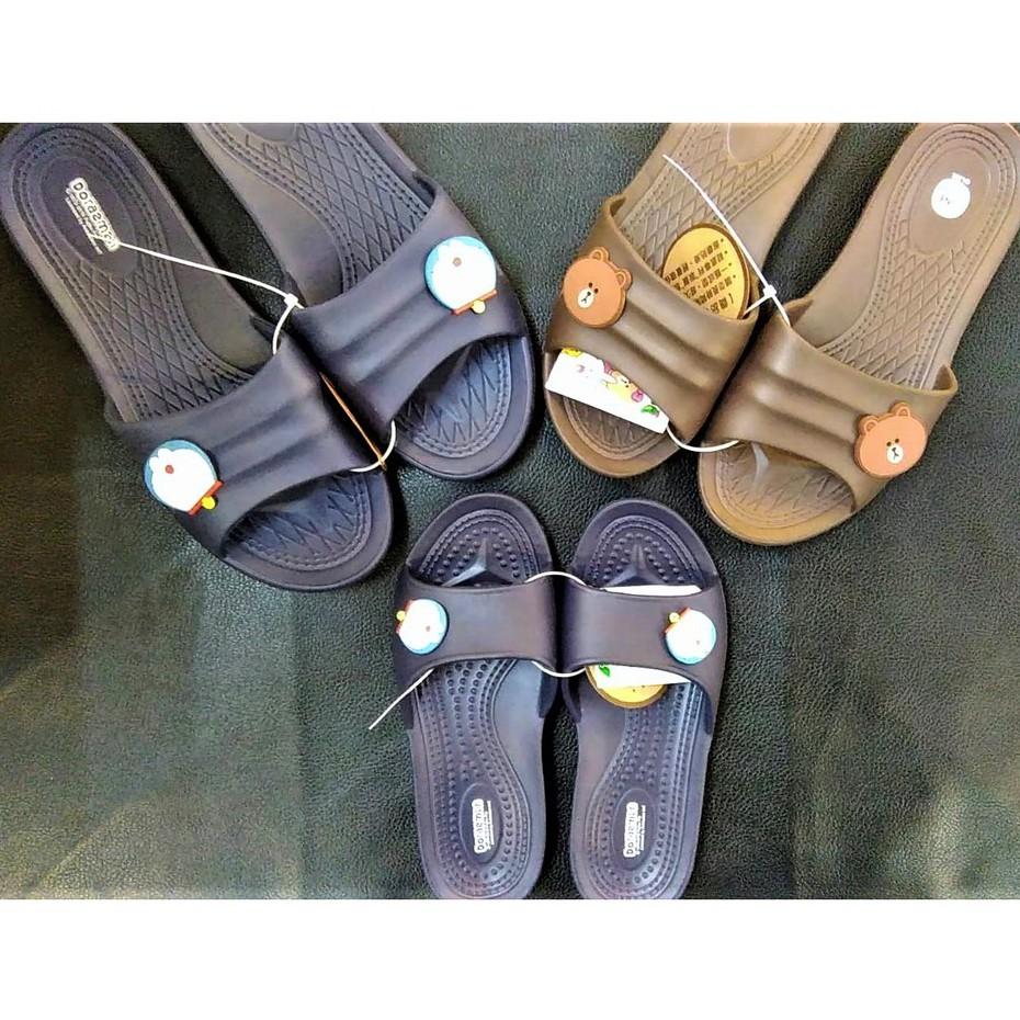 ［kikishoes] 哆啦A夢室可愛熊大米奇室內外鞋防水拖鞋大人室內拖鞋室外拖鞋浴室拖鞋立體圖案造型親子拖鞋男童拖鞋-細節圖5