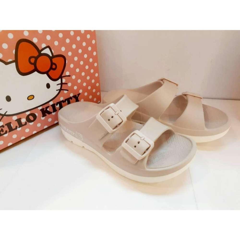 [kikishoes]三麗鷗HELLO KITTY防水拖鞋兩桿KITTY防水拖鞋免運-細節圖5