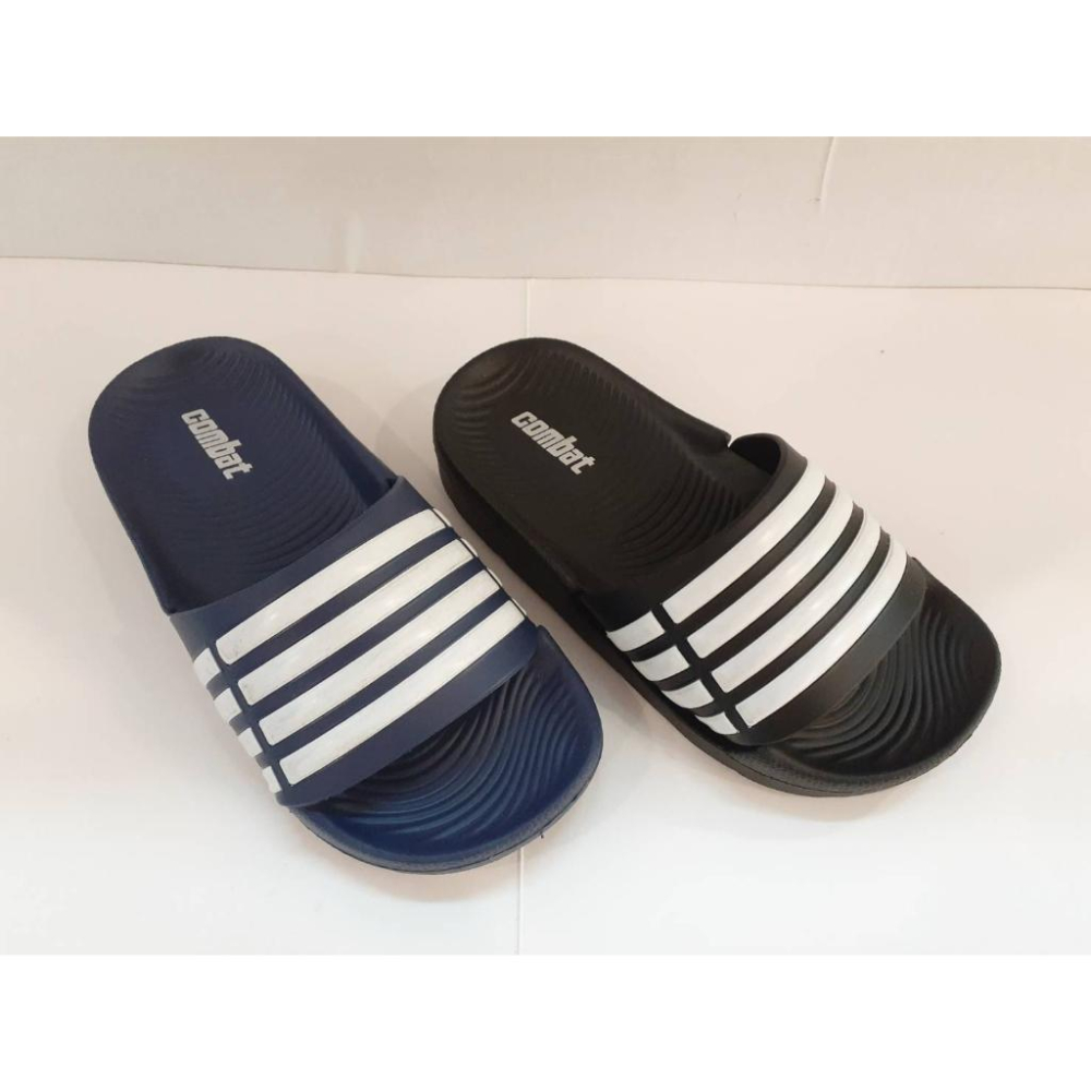 [kikishoes] 男女童輕量防水拖鞋超輕量一板式膠鞋運動拖鞋男女童防水拖鞋藍色黑色色台灣製造免運活動全家親子鞋-細節圖5