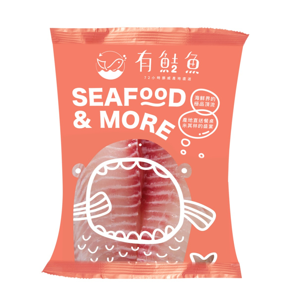 【72有鮭魚】頂級鯛魚菲力背排 300g-細節圖4