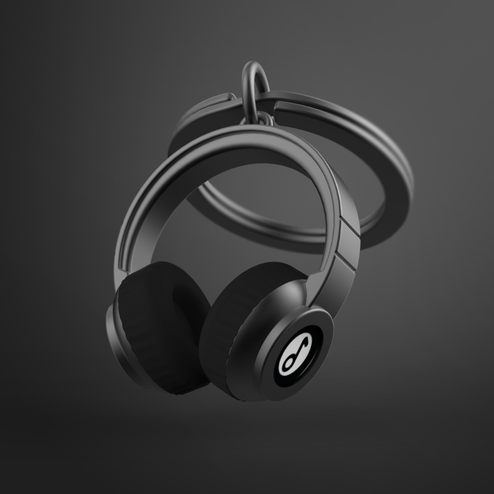 Metalmorphose/MTM 耳機鑰匙圈 比利時鑰匙圈 質感鑰匙圈 精品鑰匙圈-細節圖3