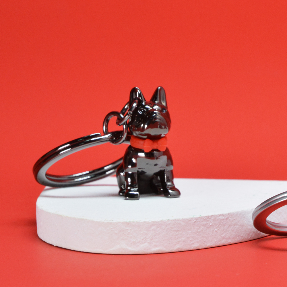 Metalmorphose/MTM 鬥牛犬鑰匙圈 比利時鑰匙圈 質感鑰匙圈 精品鑰匙圈-細節圖4