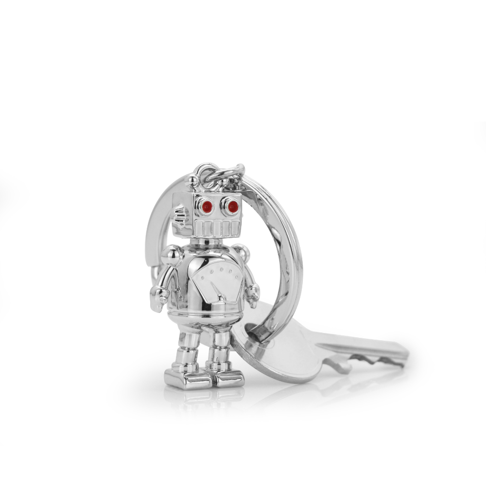 Metalmorphose/MTM 復古機器人鑰匙圈 比利時鑰匙圈 質感鑰匙圈 精品鑰匙圈-細節圖6