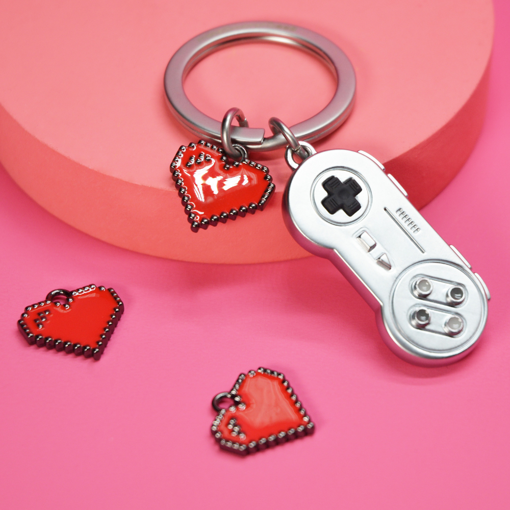 Metalmorphose/MTM 遊戲控制器鑰匙圈 比利時鑰匙圈 質感鑰匙圈 精品鑰匙圈-細節圖4