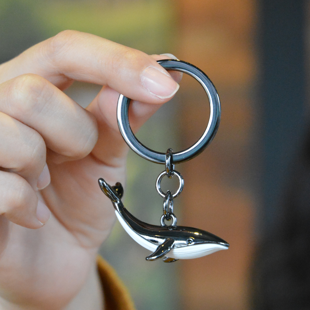 Metalmorphose/MTM 鯨魚鑰匙圈 比利時鑰匙圈 質感鑰匙圈 精品鑰匙圈-細節圖4