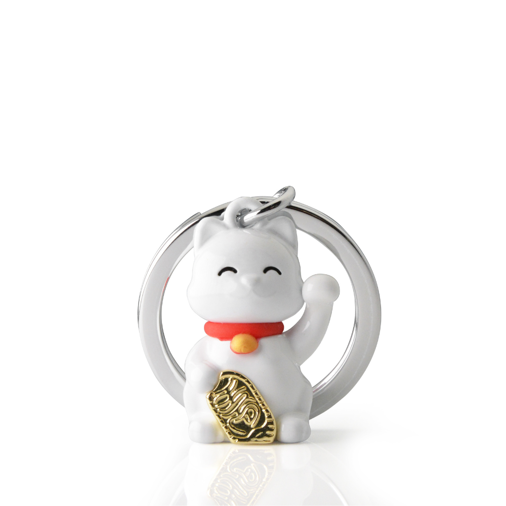 Metalmorphose/MTM 招財貓鑰匙圈 比利時鑰匙圈 質感鑰匙圈 精品鑰匙圈-細節圖4