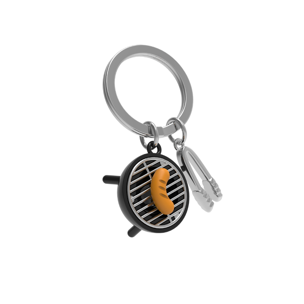 Metalmorphose/MTM 香腸BBQ鑰匙圈 比利時鑰匙圈 質感鑰匙圈 精品鑰匙圈-細節圖4