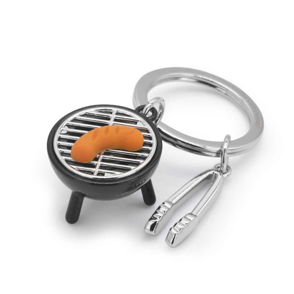 Metalmorphose/MTM 香腸BBQ鑰匙圈 比利時鑰匙圈 質感鑰匙圈 精品鑰匙圈-細節圖5