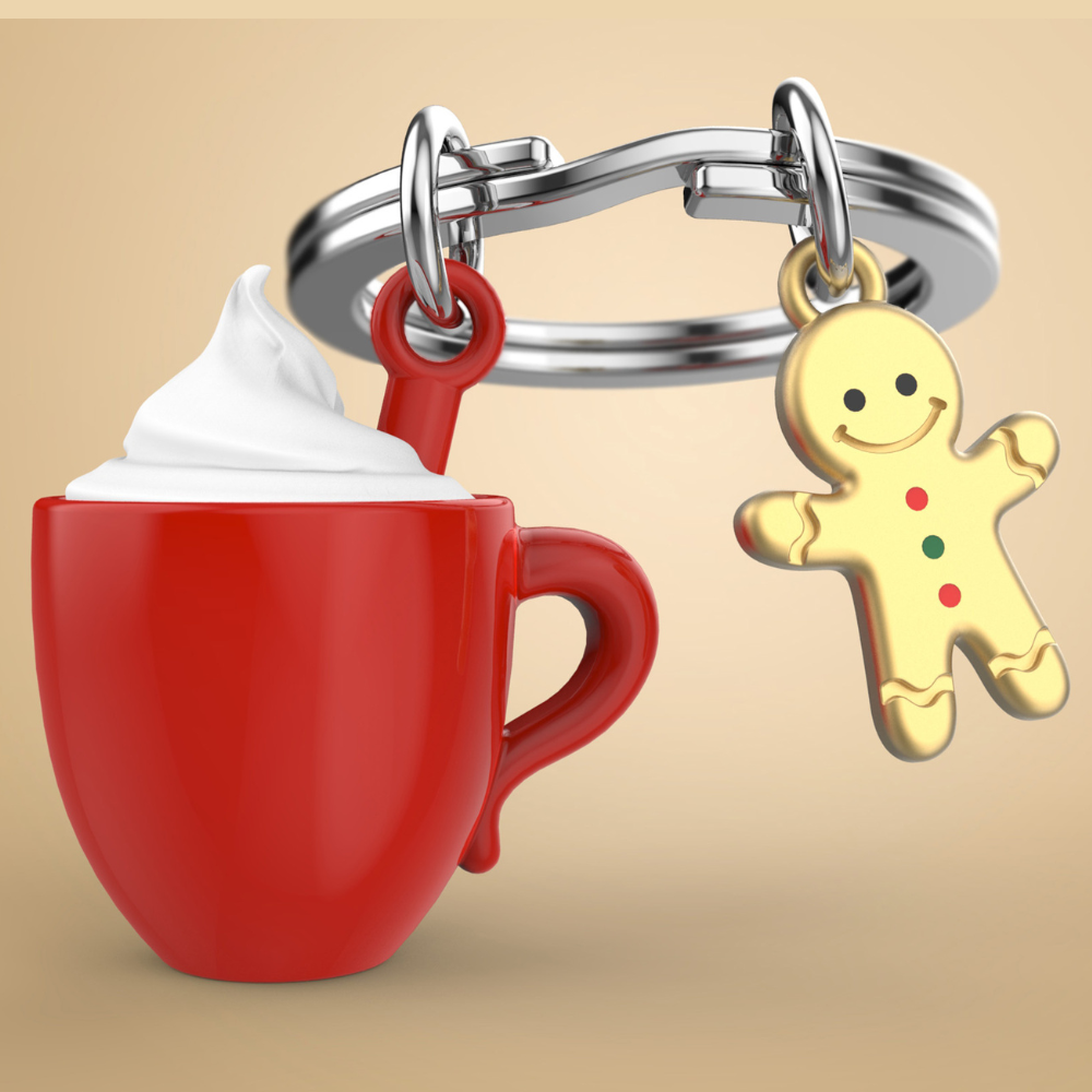 Metalmorphose/MTM 熱巧克力鑰匙圈 比利時鑰匙圈 質感鑰匙圈 精品鑰匙圈-細節圖2