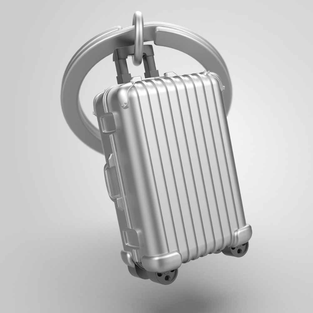 Metalmorphose/MTM 旅行箱鑰匙圈 比利時鑰匙圈 質感鑰匙圈 精品鑰匙圈-細節圖4