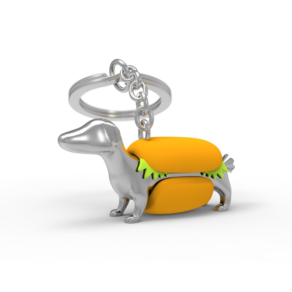 Metalmorphose/MTM 臘腸狗鑰匙圈 比利時鑰匙圈 質感鑰匙圈 精品鑰匙圈-細節圖3