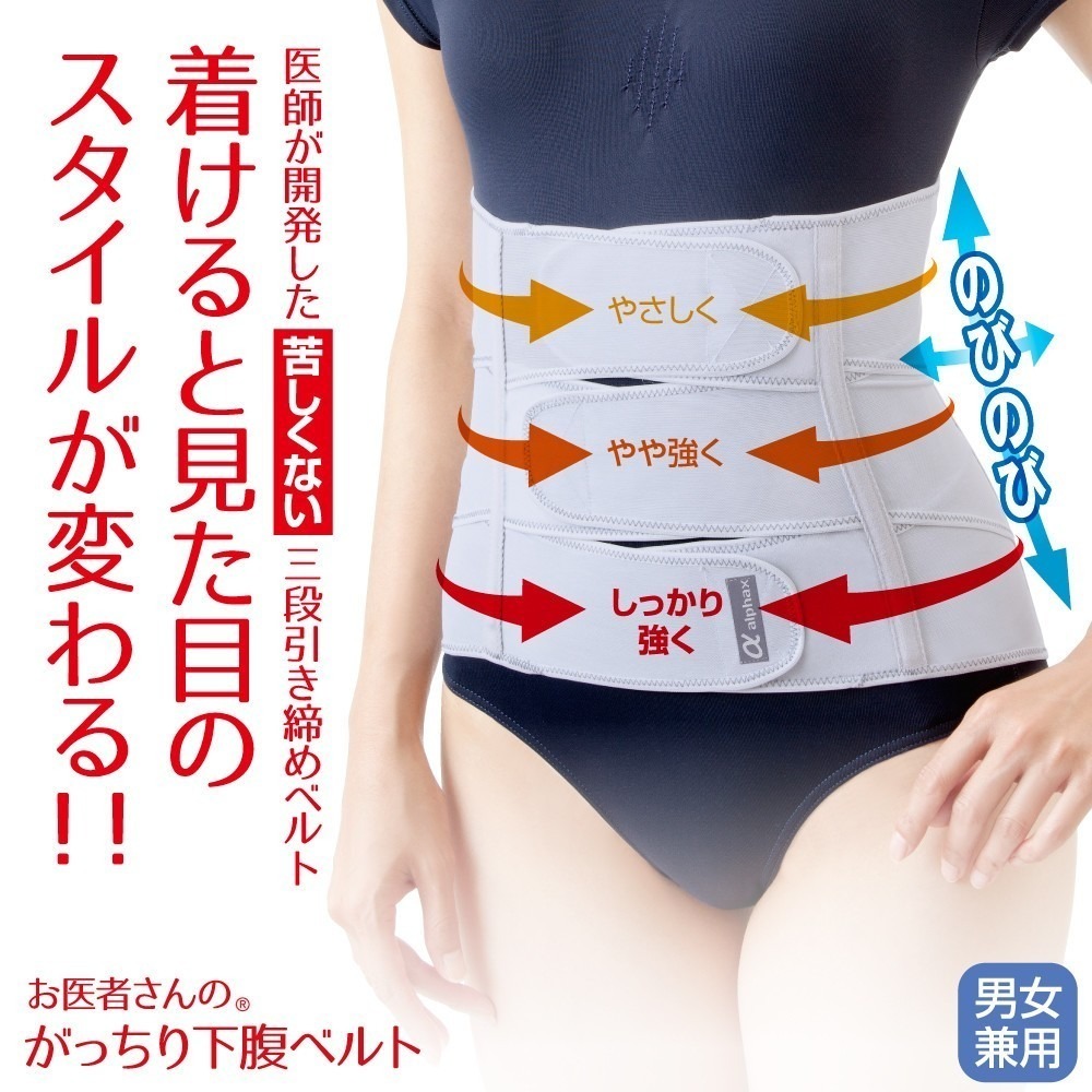✨不勒胃三段護腹帶✨現貨 日本Alphax 護腰 護腰帶 束腹帶 護具 支撐護腰帶 束腹護腰帶 束腰帶 骨盆帶-規格圖7