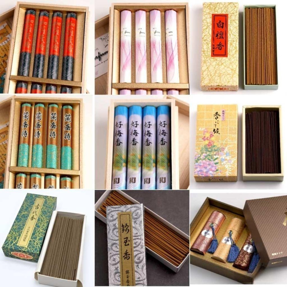 ✨貴田沈清堂✨現貨 線香 檀香 薰香 沉香 白檀 臥香 老山檀香 檜木 日本線香 微煙線香 天然線香 手工線香 京都線香-細節圖2